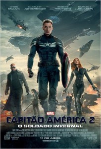 Capitão América 2 - O Soldado Invernal - pipoca cafe e cinema